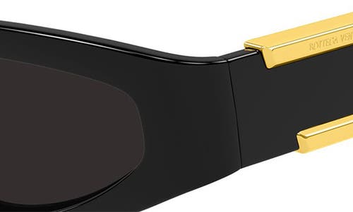 Bottega Veneta 53mm Cat Eye Sunglasses In Black
