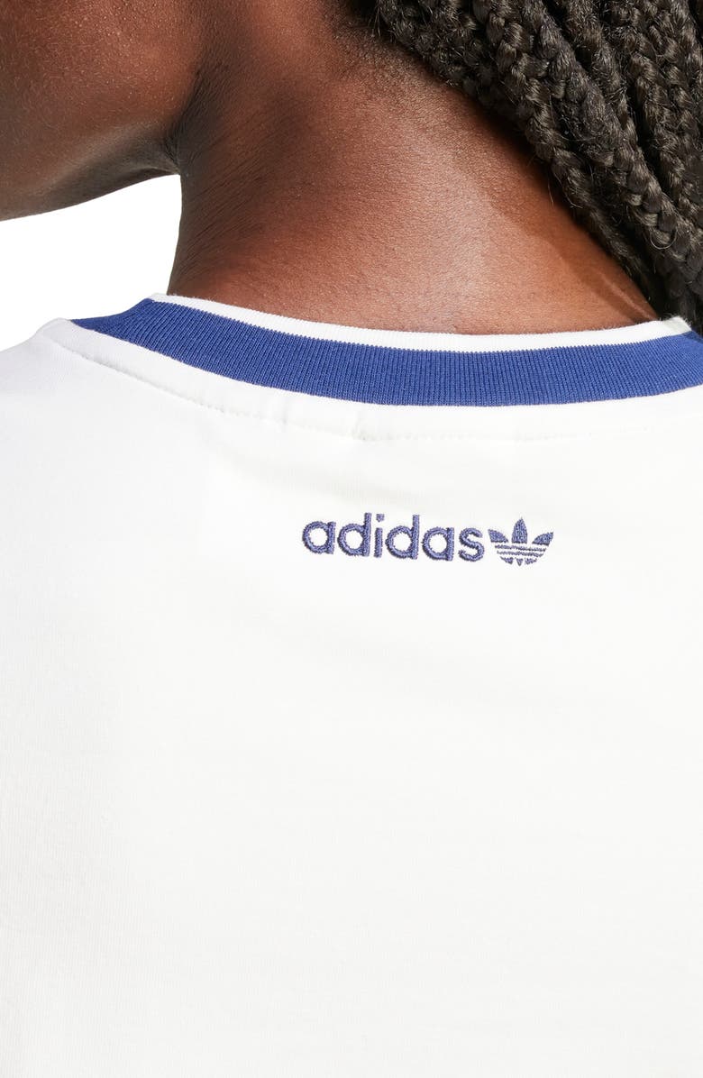 adidas Lifestyle Crop Graphic T-Shirt, Alternate, color, 