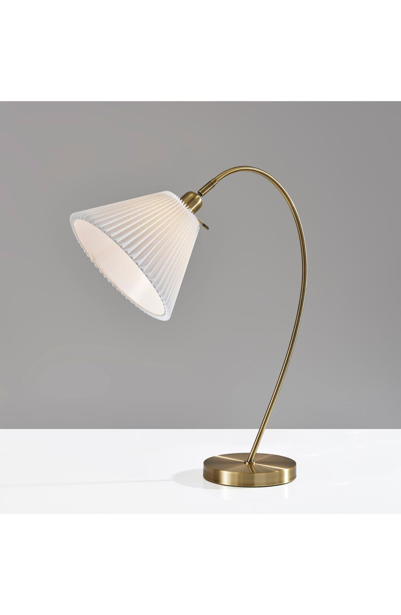 ADESSO LIGHTING Delaney Table Lamp, Alternate, color, Antique Brass