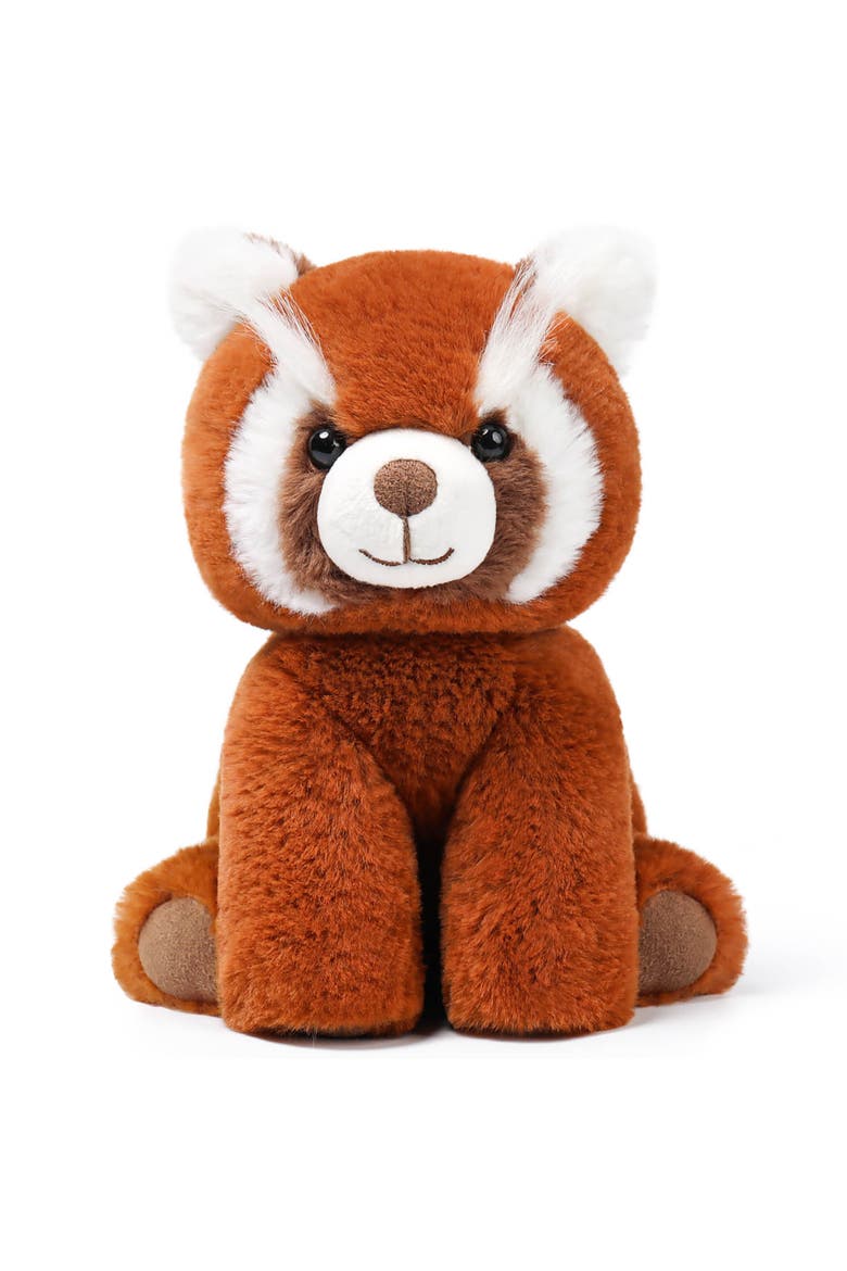 7 Inch Russell Red Panda Weighted Stuffed Animal, Main, color, Multicolored