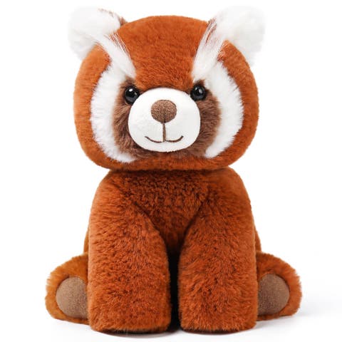 7 Inch Russell Red Panda Weighted Stuffed Animal