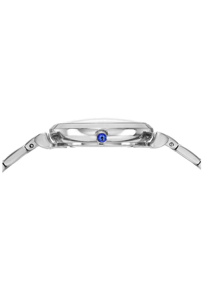 Sylvie Abalone Dial Bracelet Watch, 32mm, Alternate, color, SILVER