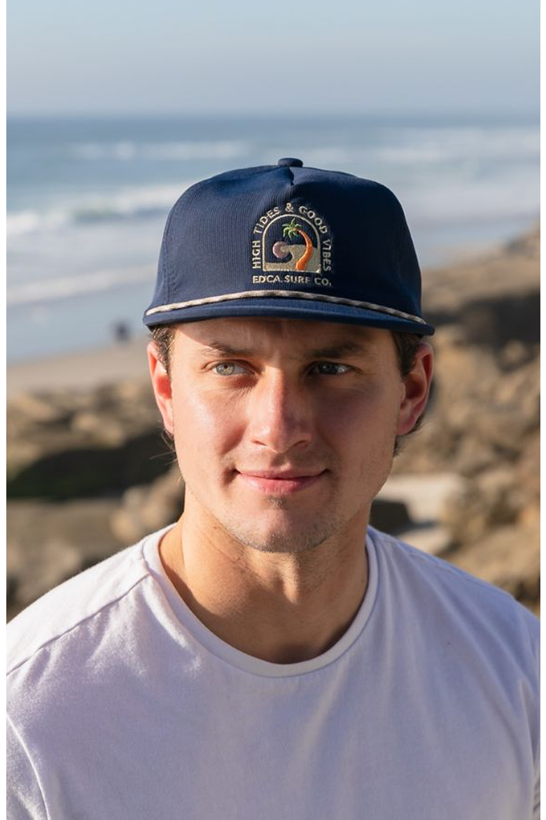 Matador Crushable Snapback Hat, Alternate, color, Navy