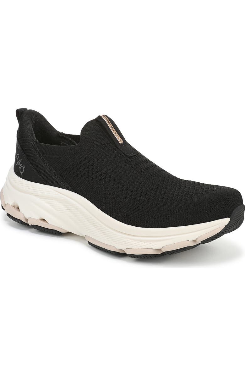 Rykä Devotion Max Slip-On Walking Sneaker, Main, color, Black