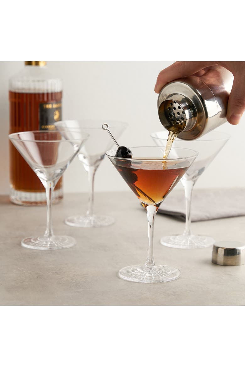 Perfect Cocktail Glass Set of 4, Alternate, color, Clear
