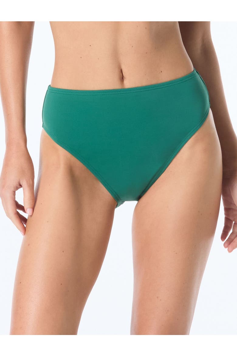 Lace Back Bikini Swim Bottom, Main, color, Juniper