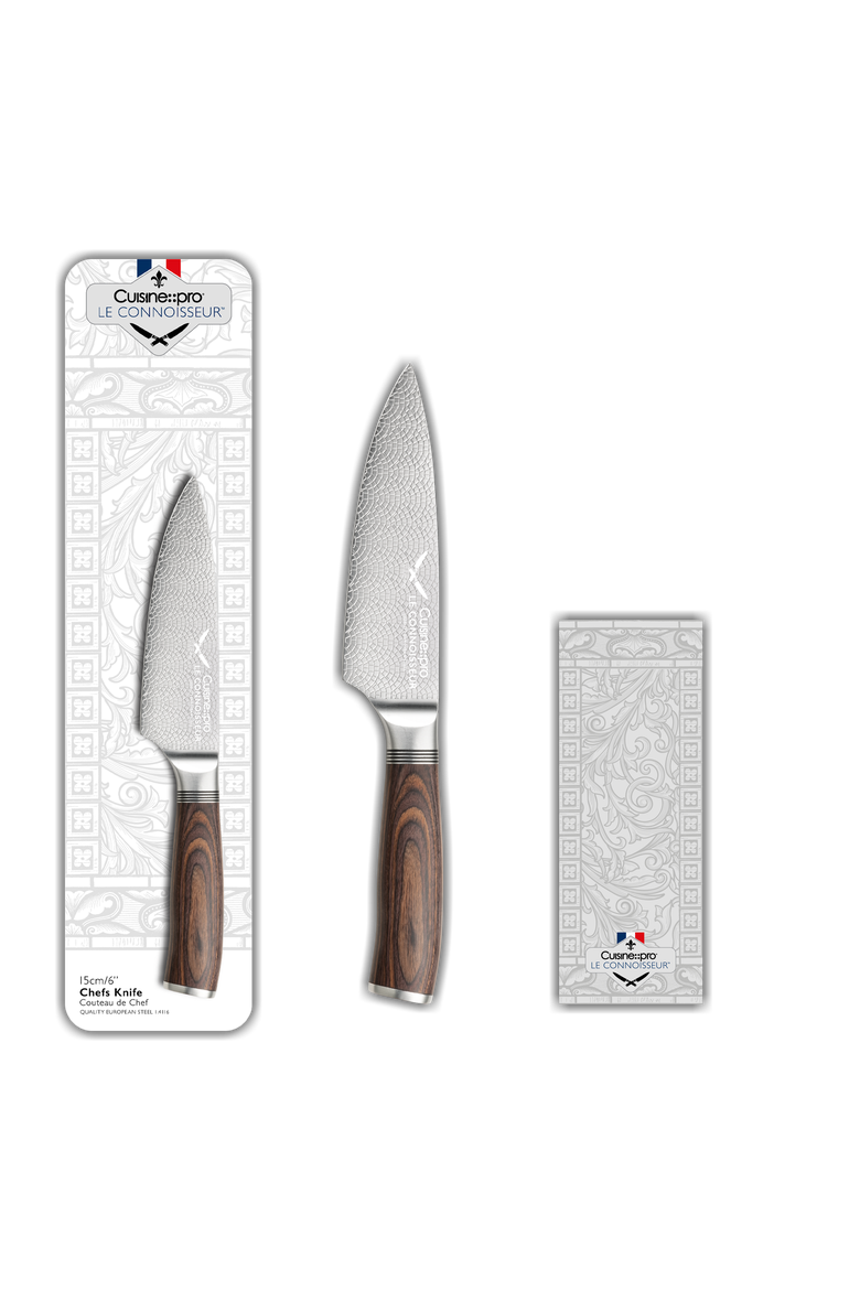 LE CONNOISSEUR™ 6in Mini Chef's Knife, Alternate, color, Silver