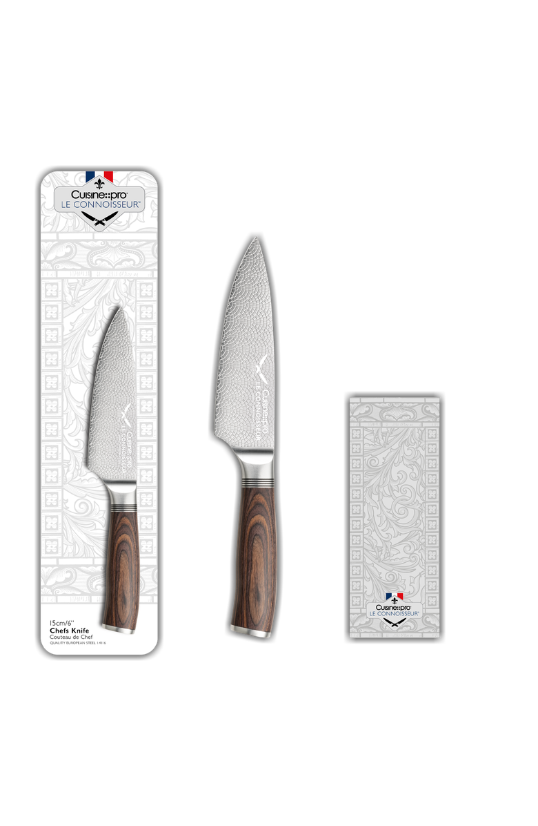 Cuisine::pro<sup>®</sup> LE CONNOISSEUR<sup>™</sup> 6in Mini Chef's Knife, Alternate, color, Silver