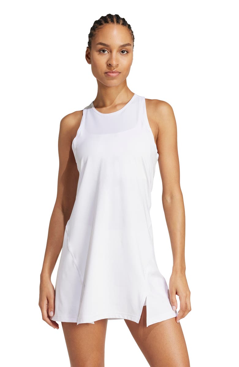 adidas Club Climacool Tennis Dress, Alternate, color, White