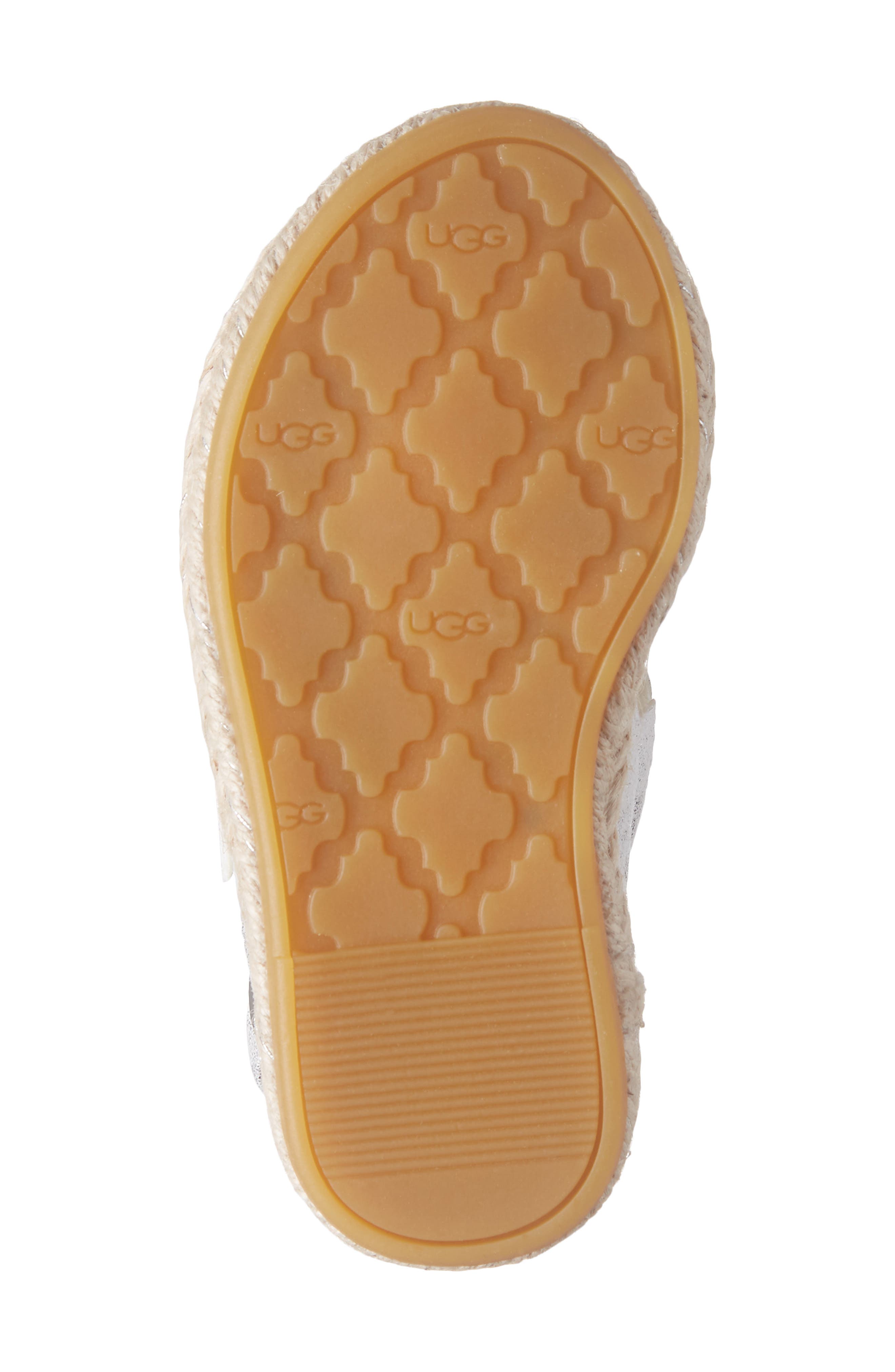 UGG<sup>®</sup> Allairey Stars Espadrille Sandal, Alternate, color, 