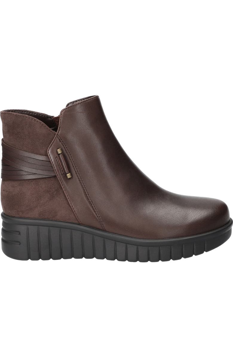 Bella Vita Sueann Platform Bootie, Alternate, color, Brown Leather