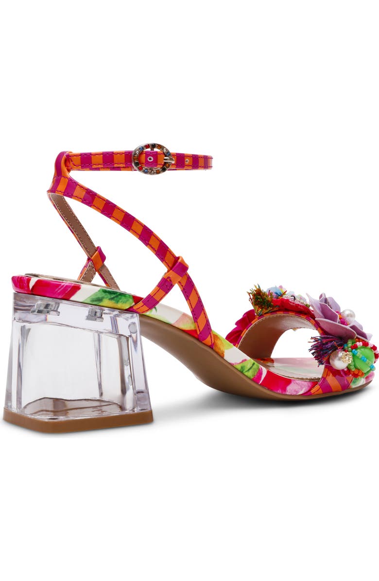 Betsey Johnson Merrily Ankle Strap Sandal, Alternate, color, Bright Multi