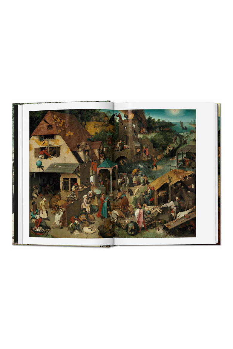 Bruegel The Complete Paintings 45th ed Book, Alternate, color, Teal