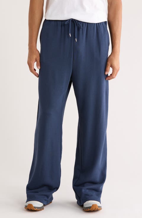 Terry Straight Leg Sweatpants