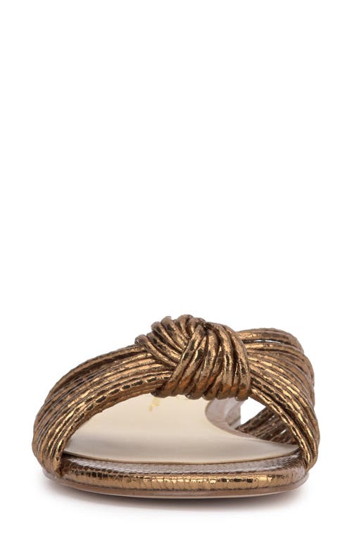 Jessica Simpson Dydra Slide Sandal In Bronze