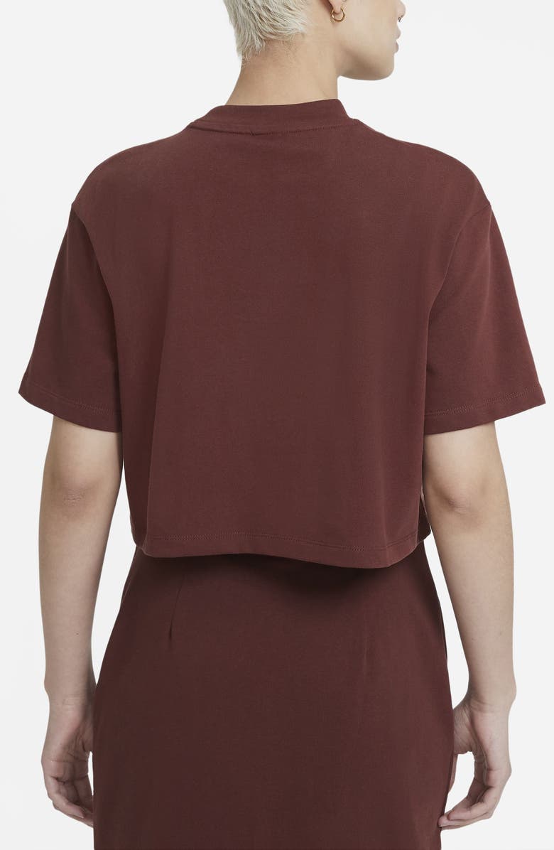 Nike Sportswear Short Sleeve Jersey Crop Top, Alternate, color,