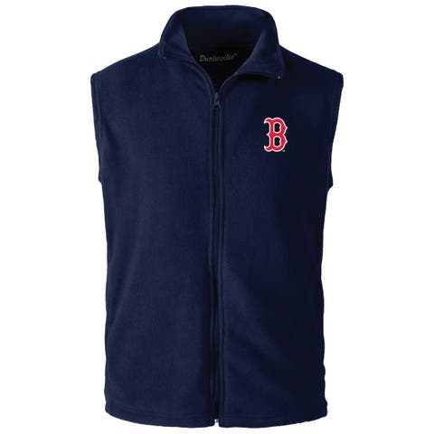 Men
s Dunbrooke  Navy Boston Red Sox Houston Full-Zip Vest