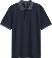 BOSS Phillipson Tipped Cotton Polo