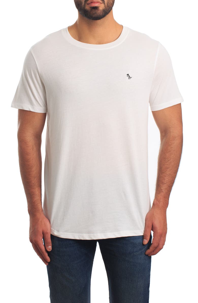 Jared Lang T-Rex Embroidered T-Shirt, Main, color,