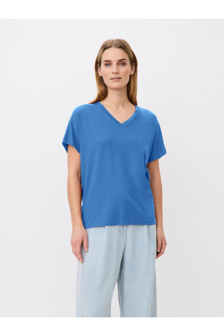 V-Neck Relaxed T-Shirt, Main, color, Nebulas Blue