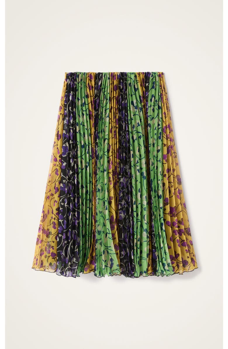 La DoubleJ Supremes Skirt Placée, Alternate, color, Honeysuckle Tricolor Placée