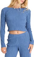 Billabong Twilight Dreamer Long Sleeve Cropped Top