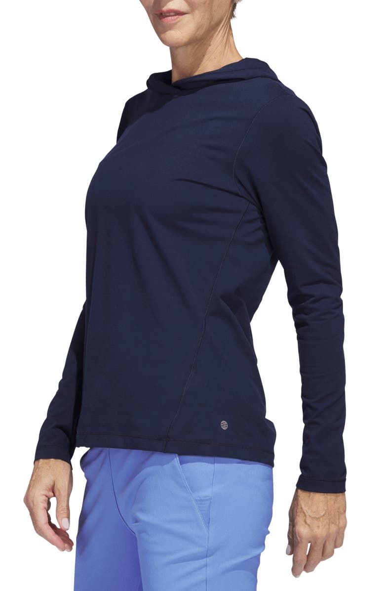 adidas Performance Golf Hoodie, Alternate, color, Collegiate Navy
