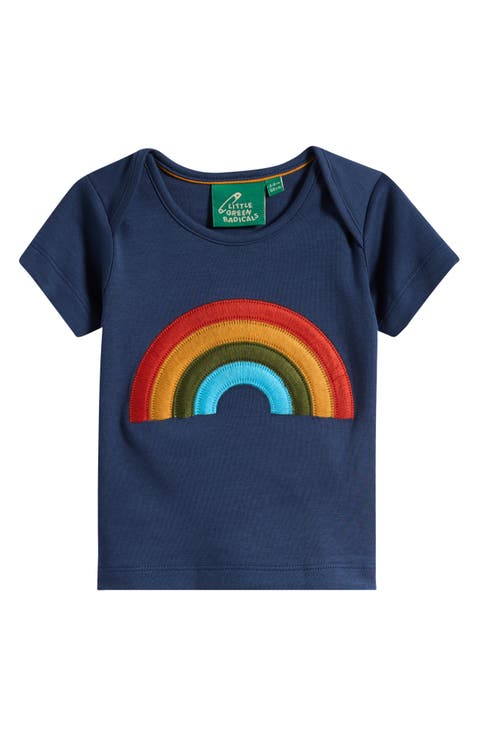Kids' Rainbow Cotton T-Shirt (Baby & Toddler)