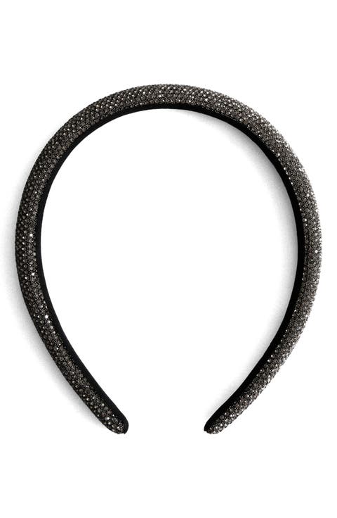 Glitter Rhinestone Headband