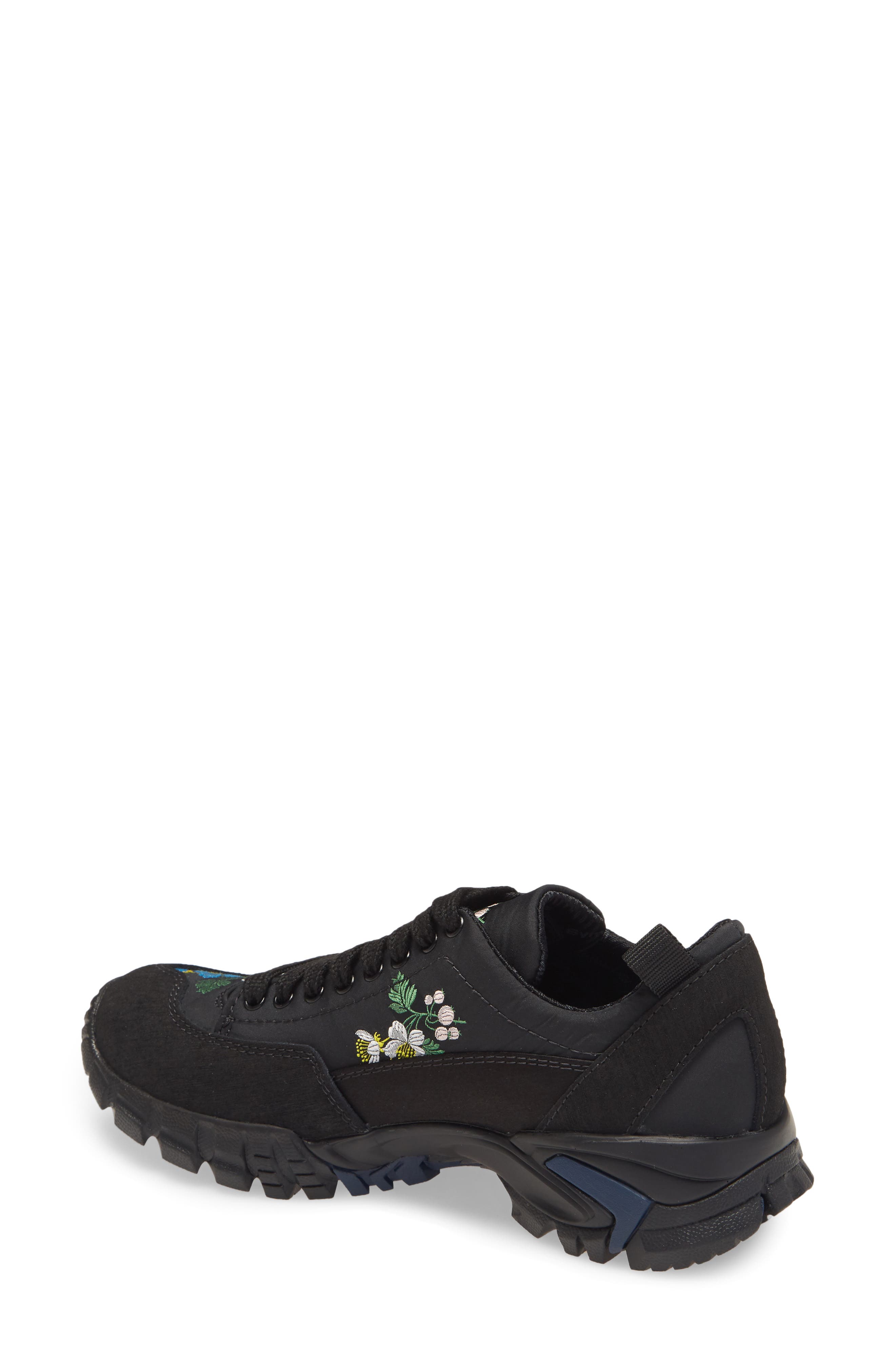 Cecilie Bahnsen Max Floral Embroidered Hiking Sneaker, Alternate, color, 