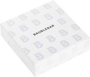 BaubleBar Crystal Initial Pendant Necklace