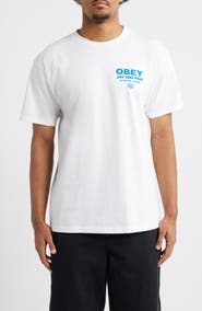 Obey Joy & Pain Cotton Graphic T-Shirt