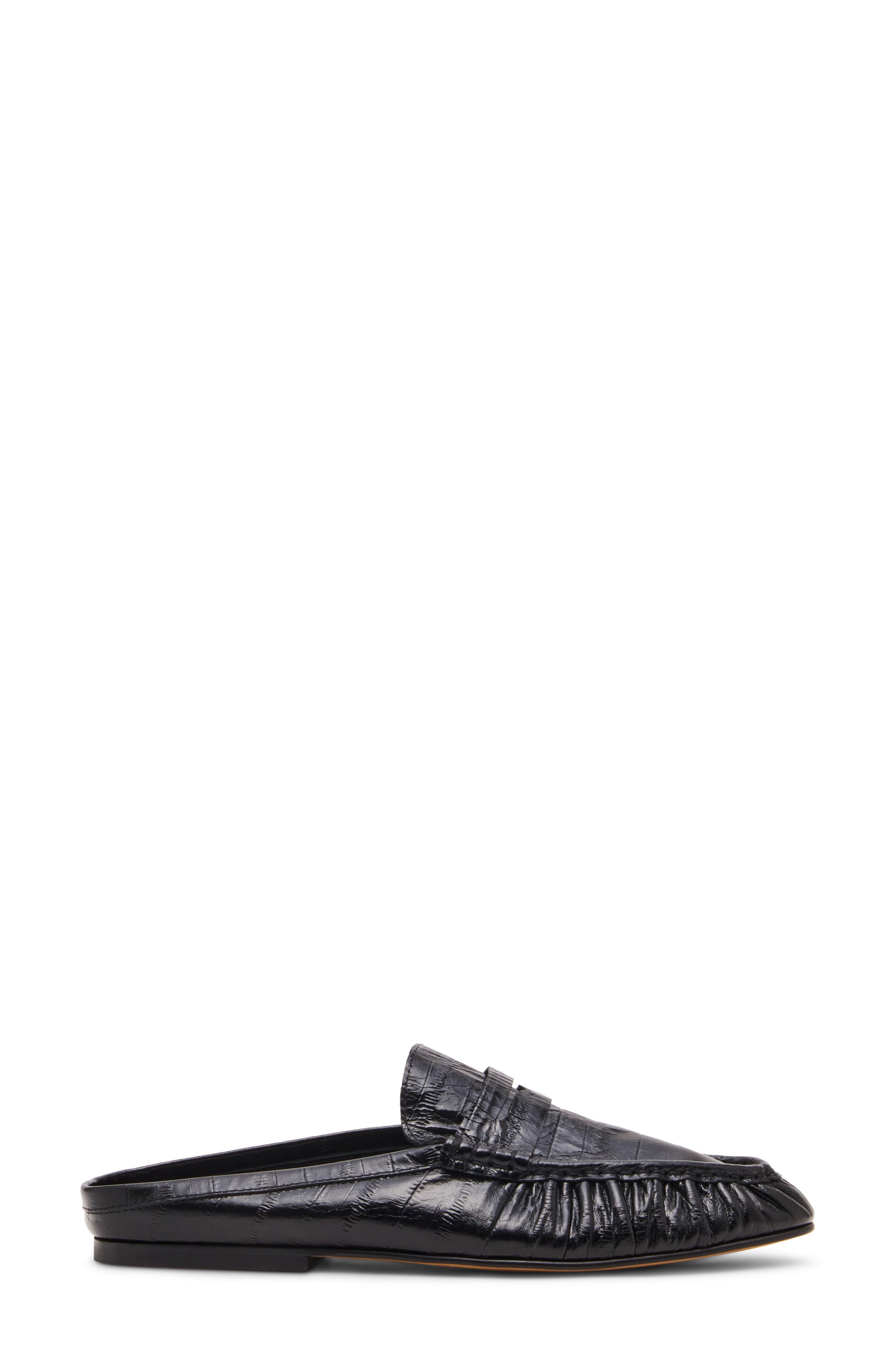 Rafe Loafer Mule, Alternate, color, BLACK