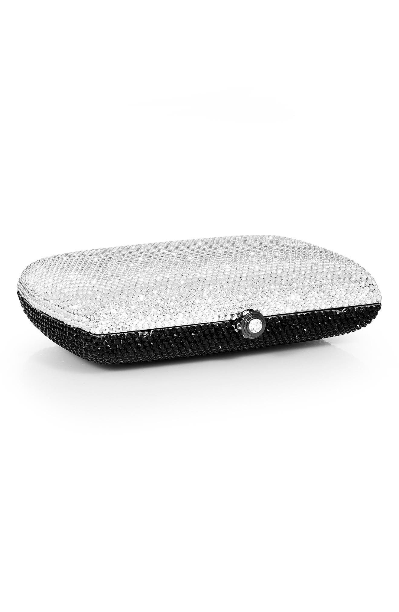DOLLI Sage Two-Tone Crystal Clutch, Alternate, color, 
