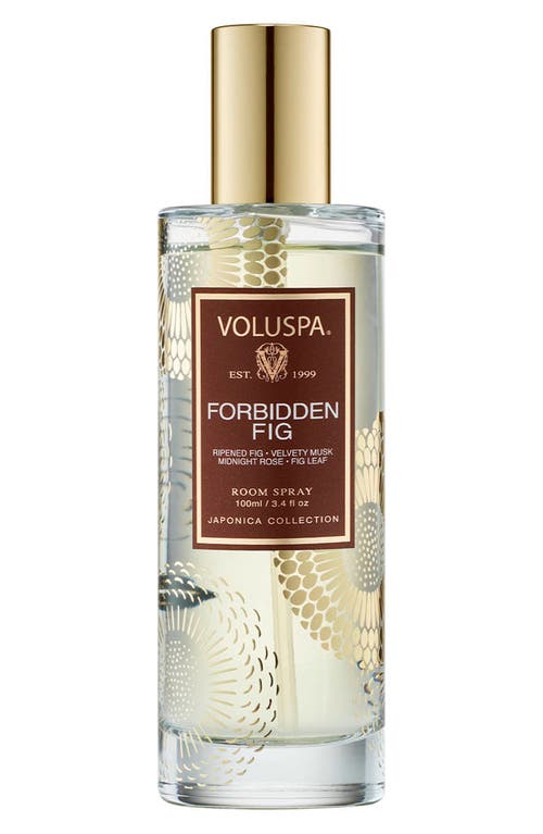 Voluspa Forbidden Fig Room Spray In Transparent