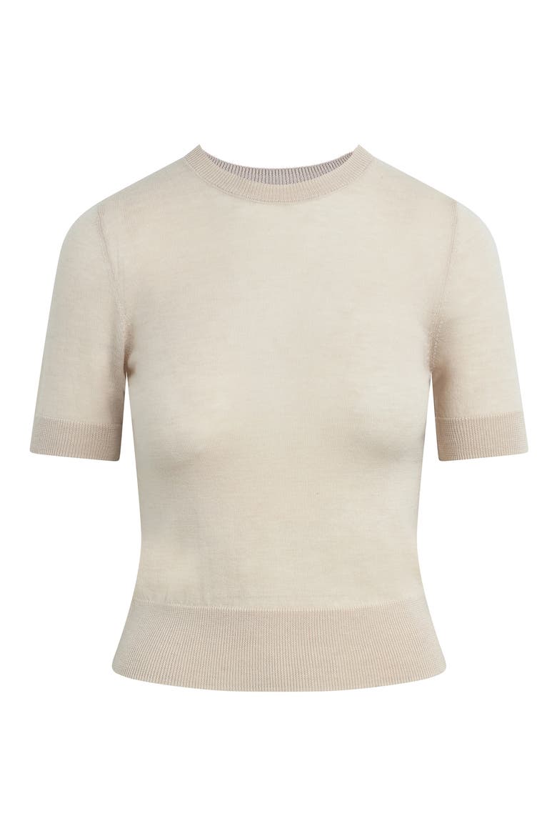 The Good Sport Wool Top, Alternate, color, CREAM