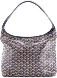 Pre-Owned Goyard Boheme Hobo Coated Canvas