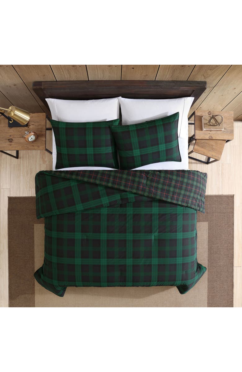 Eddie Bauer Woodland Tartan Plaid Full/Queen Comforter Set, Alternate, color, 