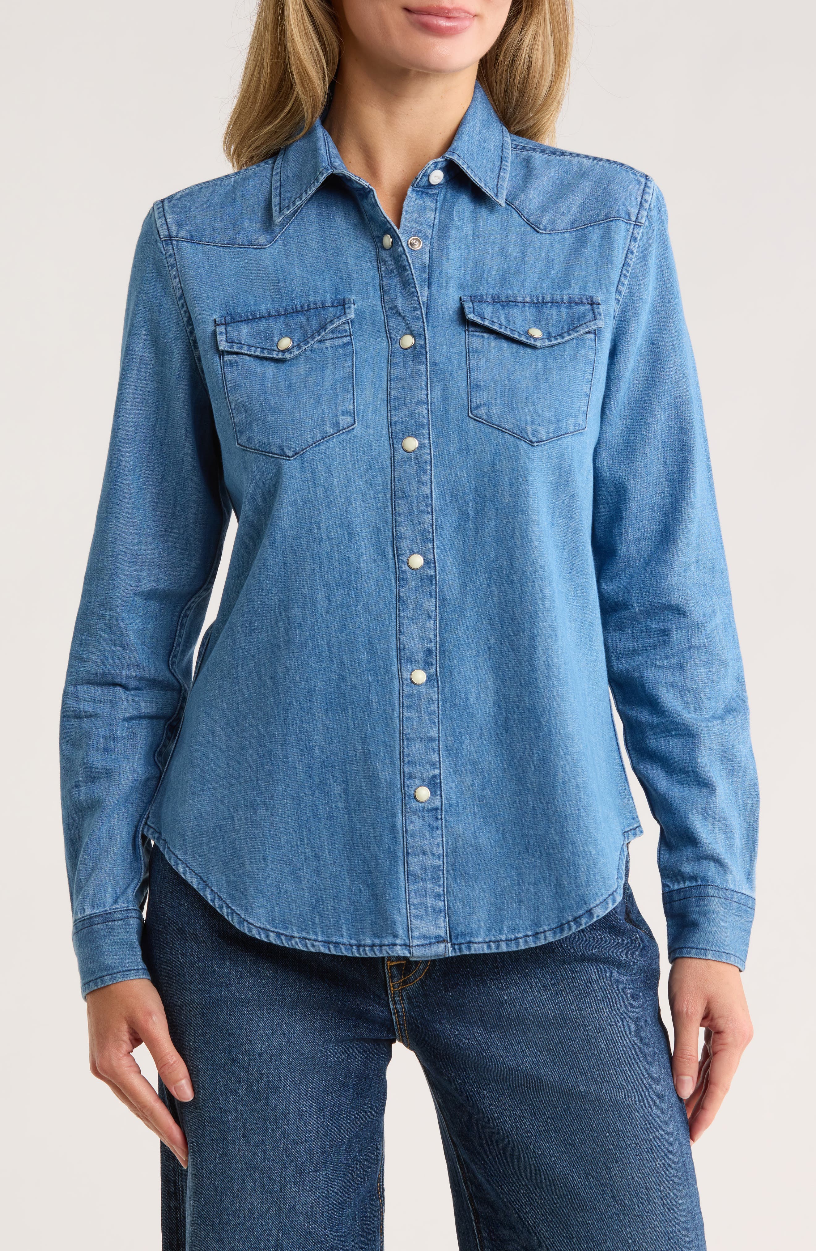 Tailor Vintage Denim Western Shirt