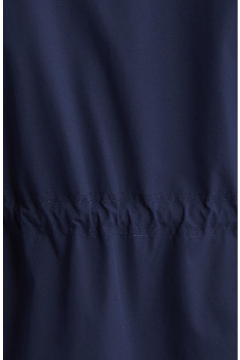 Longline Hooded Jacket, Alternate, color, NAVY