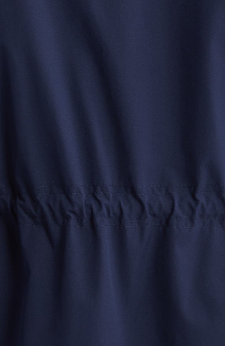 Sam Edelman Longline Hooded Jacket, Alternate, color, Navy