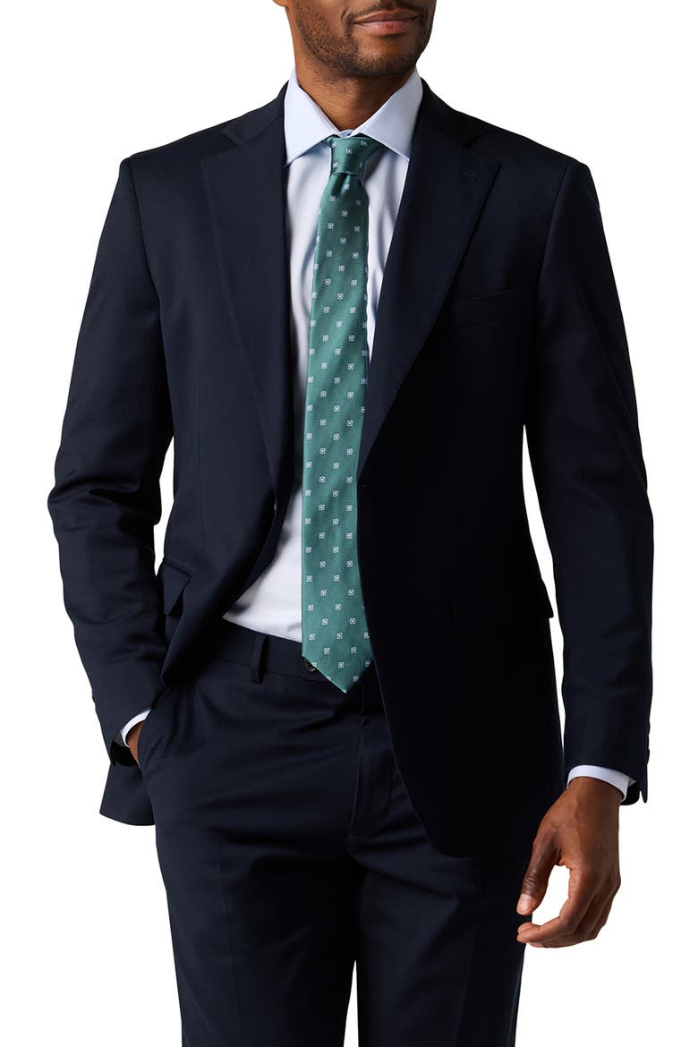 Performance Tailored Fit Suit, Alternate, color, NAVY