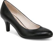 LifeStride Parigi Round Toe Slim Heel Pump