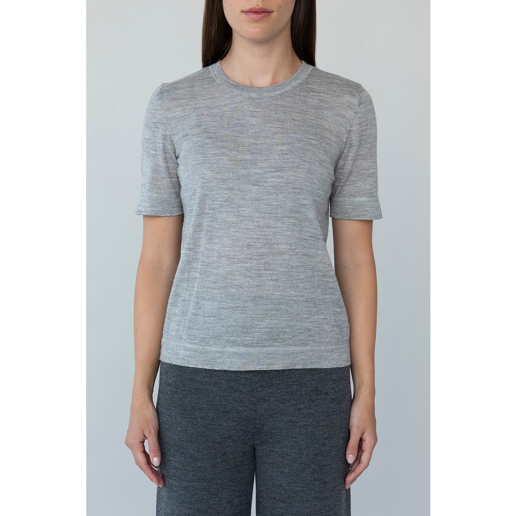 Sskein Sweater Tee In Fog Grey Heather