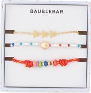 BaubleBar Forever Coastal Set of 3 Bracelets