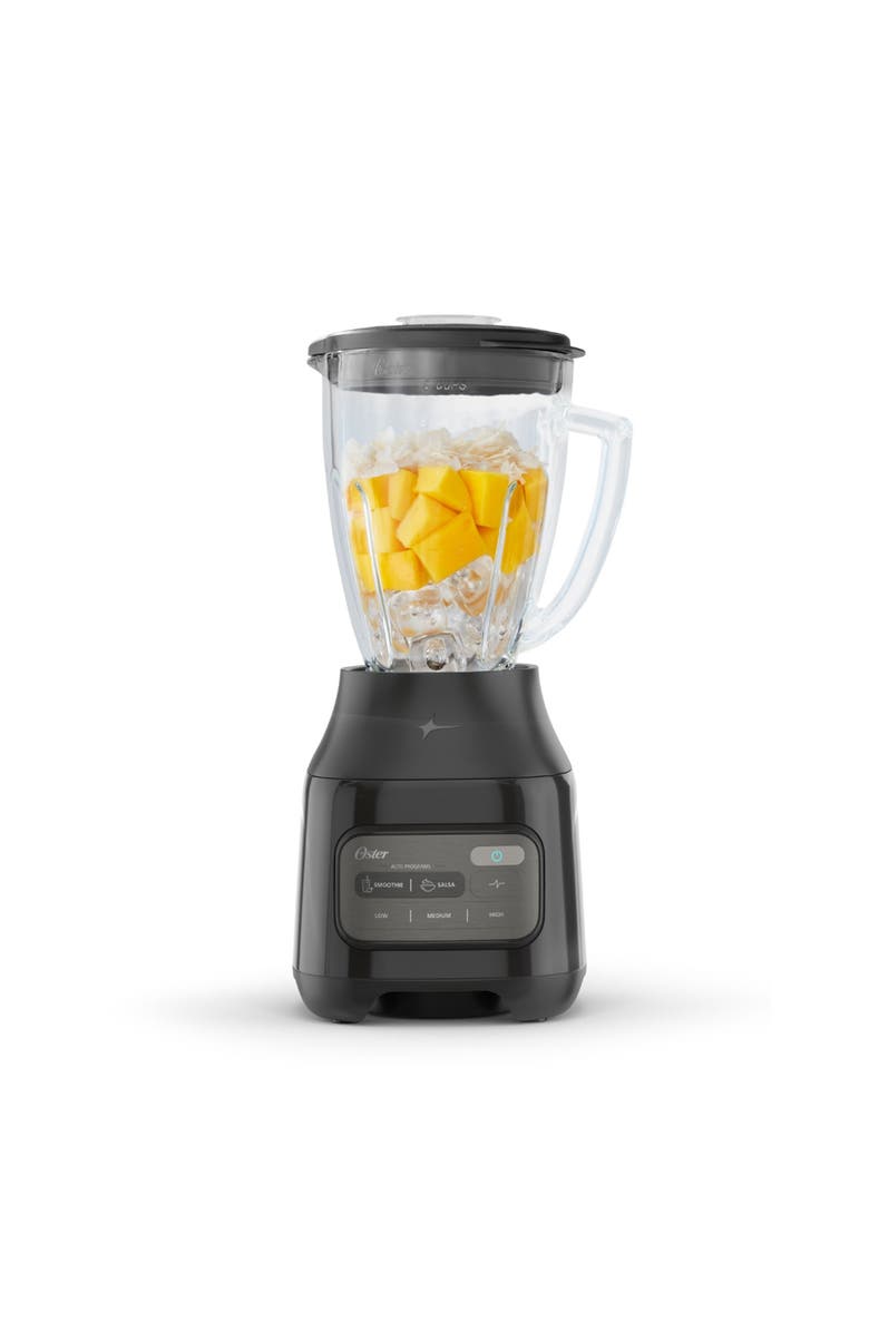 OSTER 800 Watt 6 Cup One Touch Blender with Auto Program, Main, color, Black