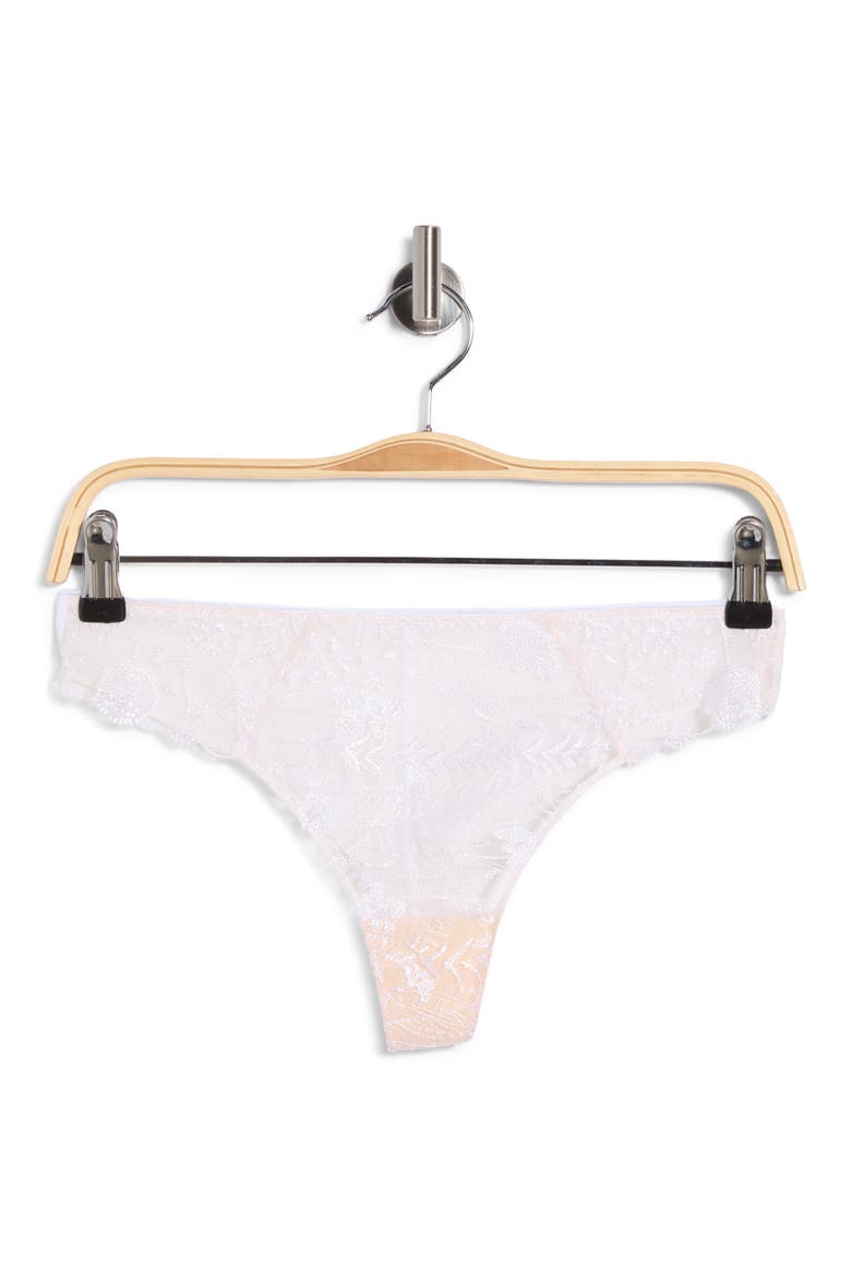 Chloe Lace Tanga, Main, color, PEARL