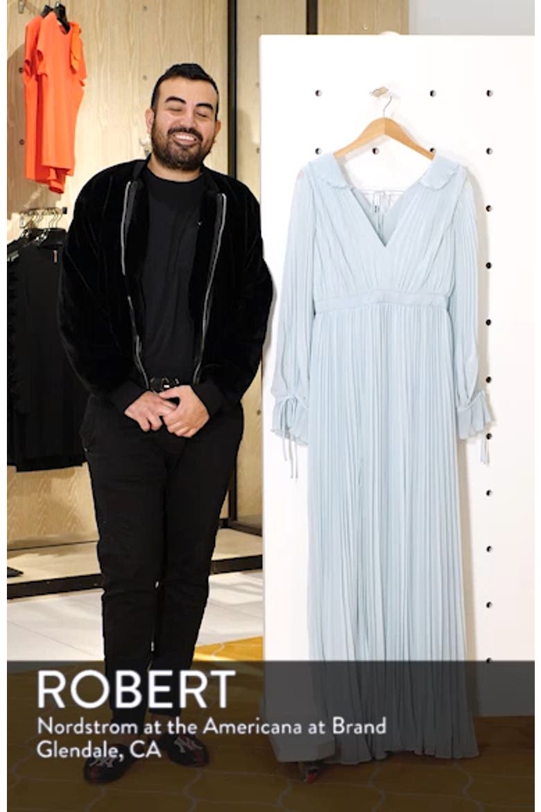 Chiffon Maxi Dress video