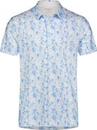 Ben Sherman Watercolor Garden Tech Jersey Golf Polo
