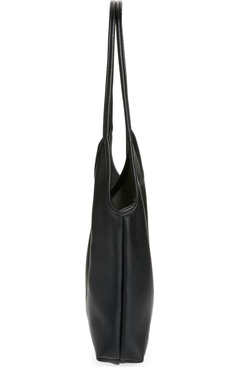 Street Level Slouchy Faux Leather Tote, Alternate, color,